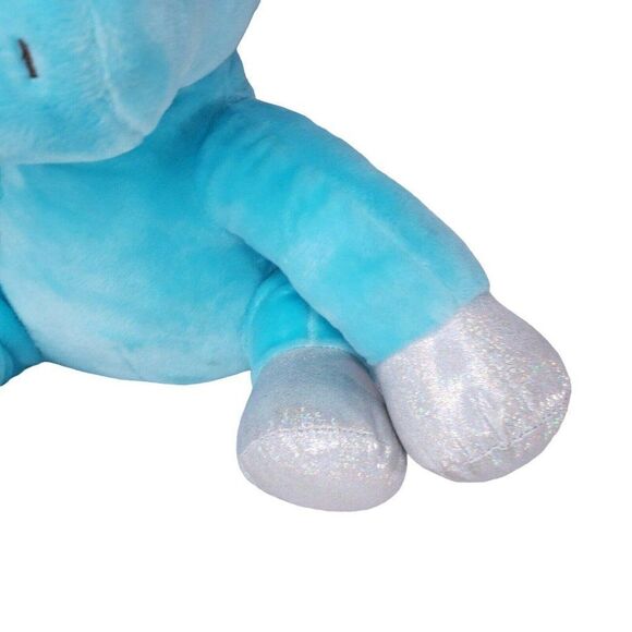 Little Peepers Russ Big Eyes Unicorn Blue Pink Silver Twinkle Large 20" - Picture 3 of 8